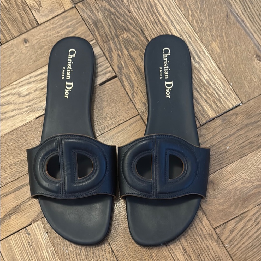 Dior Black Sandals